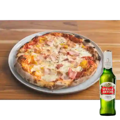 Combo Hawaiana Personal + Stella Artois 290 ml