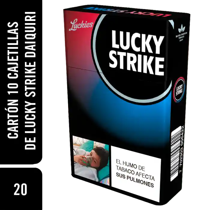 Lucky Strike Cigarrillos Cartón de Daiquiri