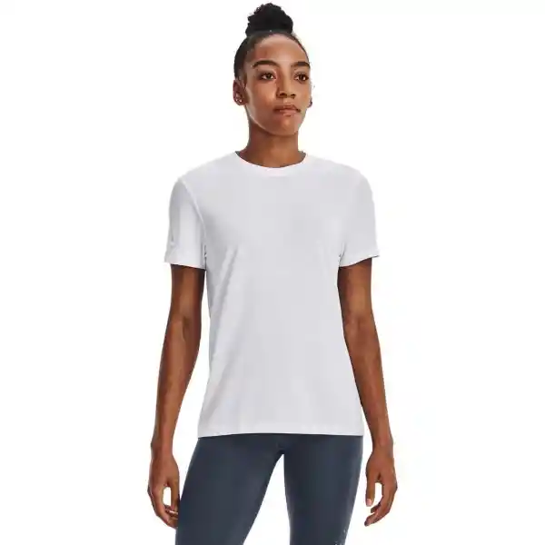 Under Armour Camiseta Stride Mujer Blanco SM Ref: 1375698-100