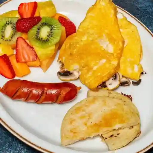 Criollo con chorizo