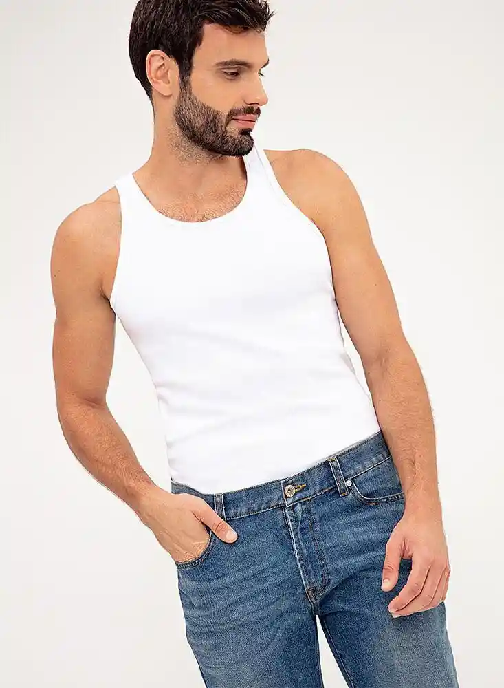 Camiseta Manga Sisa Hombre 13010
