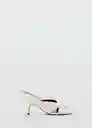 Sandalias Dominic Crudo Talla 37 Mujer Mango