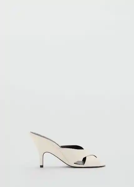 Sandalias Dominic Crudo Talla 37 Mujer Mango