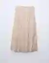 Falda Mujer Beige Talla: MEDIUM 5116676 American Eagle