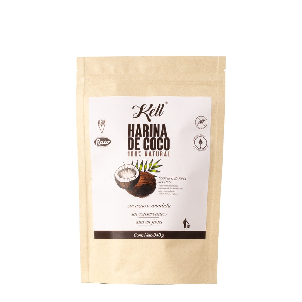 kell harinA De Coco natural 340 g