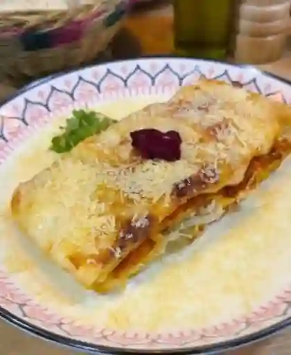 Lasaña Boloñesa