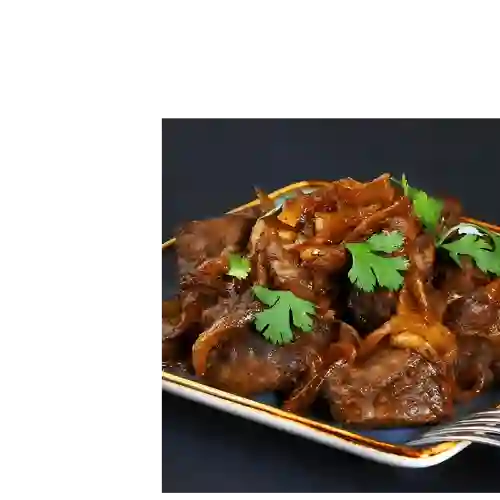 Hígado en Bistec