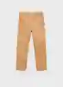 Pantalón Raul Camel Talla 06 Niños Mango