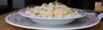 Spaghetti en Salsa Alfredo