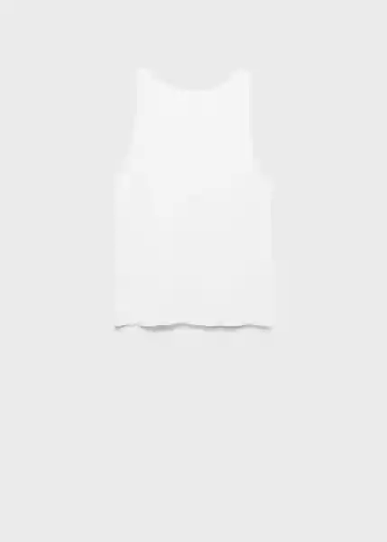 Top Suenyo Offwhite Talla M Mujer Mango