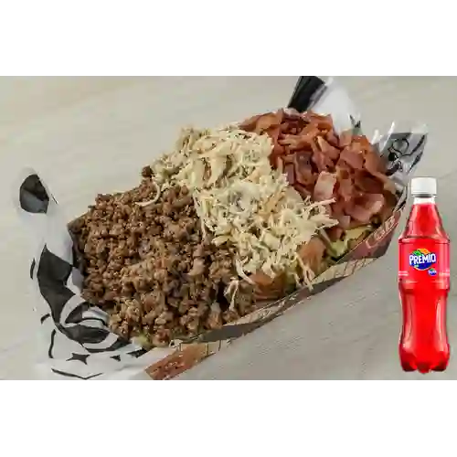 Combo Salchiburger + Premio 400 ml