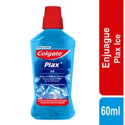 Colgate Enjuague Bucal Plax Ice Zero Alcohol
