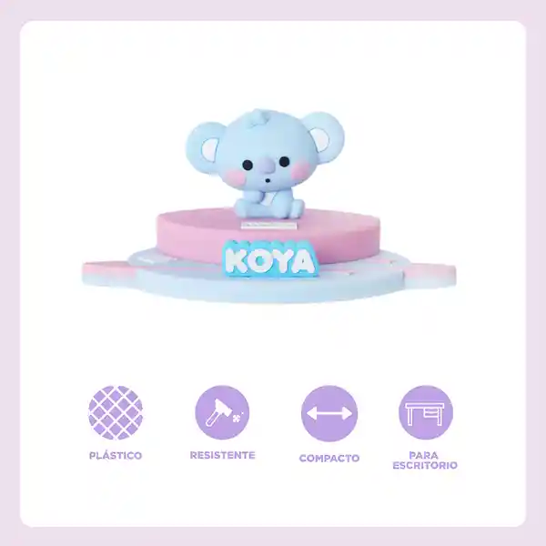 Soporte Para Celular Baby Koya Serie Bt21 Miniso