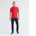 Camiseta Classic Hombre Rojo Talla S Chevignon