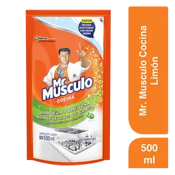 Mr Musculo Desengrasante de Cocina Aroma Limón