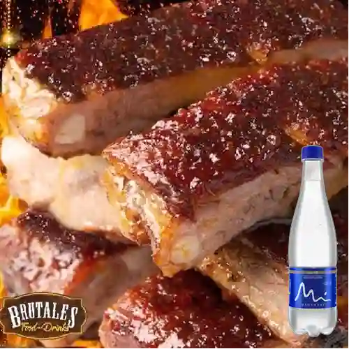 Combo Costibrutal + Manantial Sin Gas 600 ml