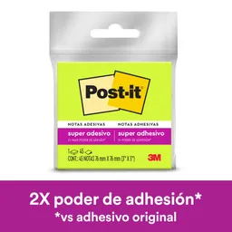 Post-It Nota Adhesiva Verde 654