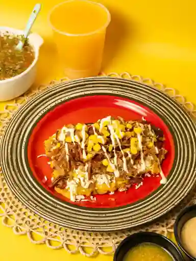 Patacon Carne Salteada Grillé