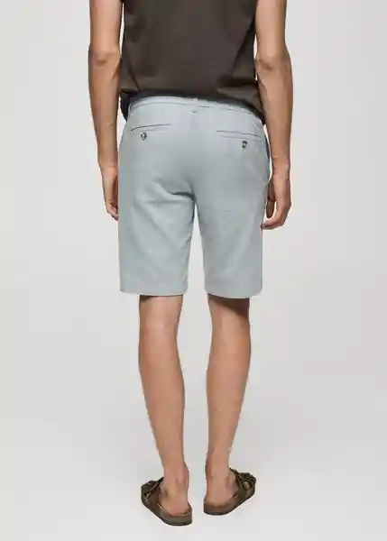 Bermuda Atrani-h Agua Talla 38 Hombre Mango