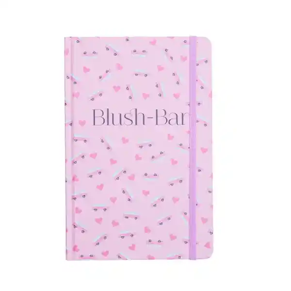 Blush-Bar Cuaderno/Agenda Rosado Blush-Bar