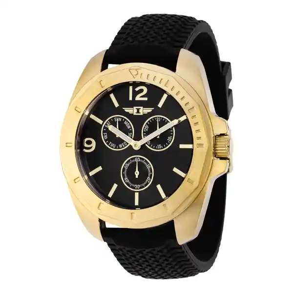 Invicta Reloj Hombre Negro y Dorado Ibi36502