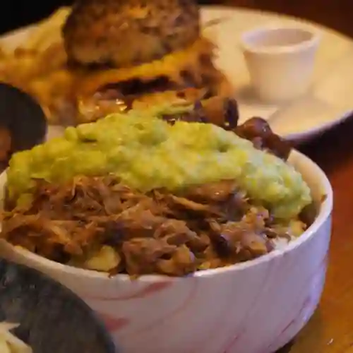 Papas Barbacoa Media Porción