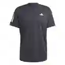 Adidas Camiseta Club 3Str Tee Para Hombre Negro T.XL Ref: HS3262