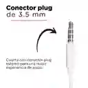 Miniso Audífonos de Cable 1318 Blanco 1.1 m