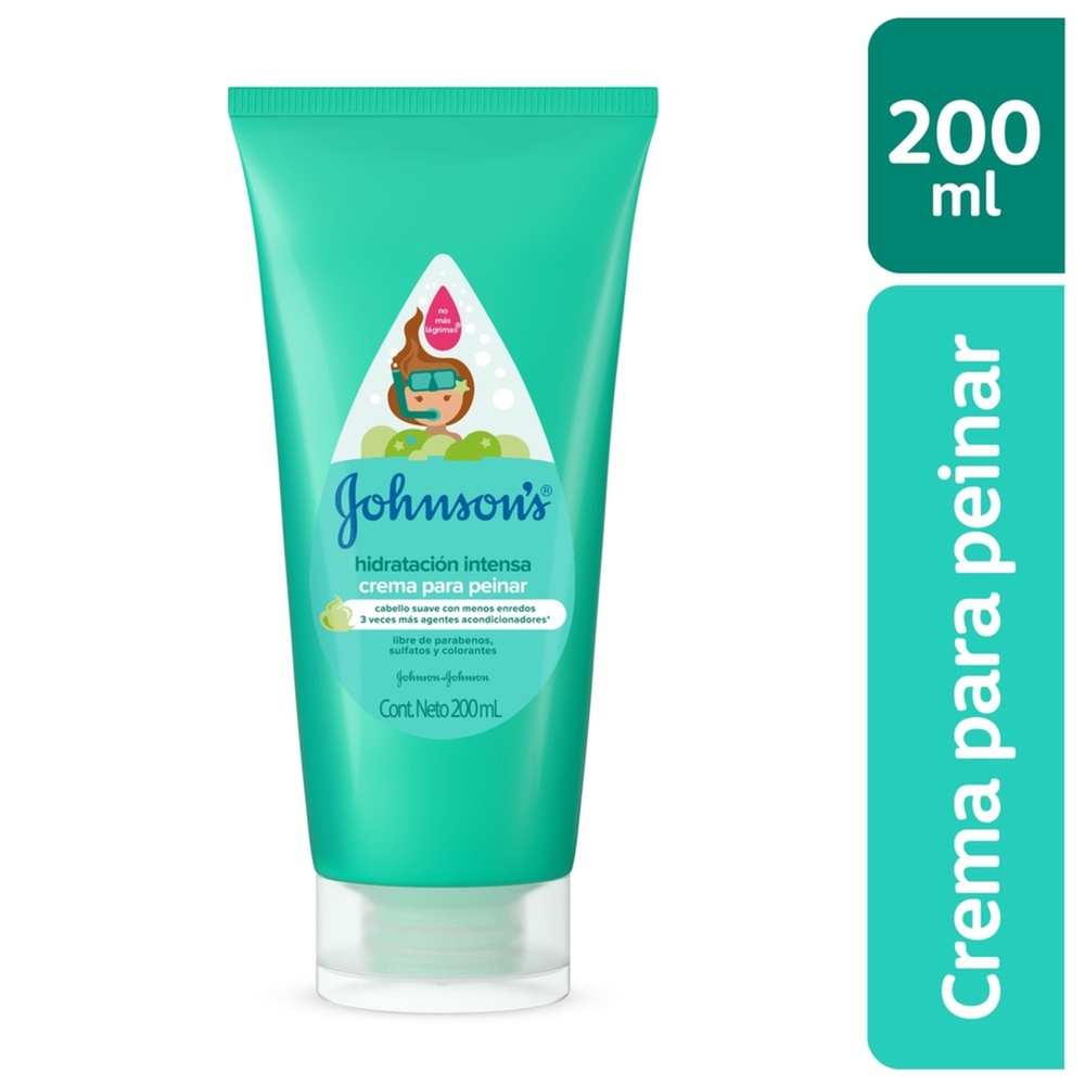 Crema Peinar JOHNSON'S Hidratación Intensa 200 ML