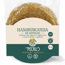 Sin Pecal Hamburguesa de Lentejas