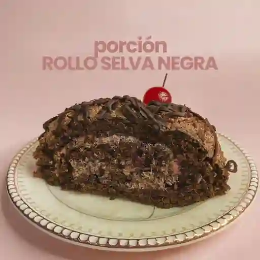 Porción rollo selva negra
