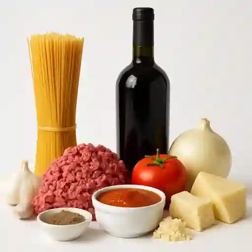 Pastas Boloñesa