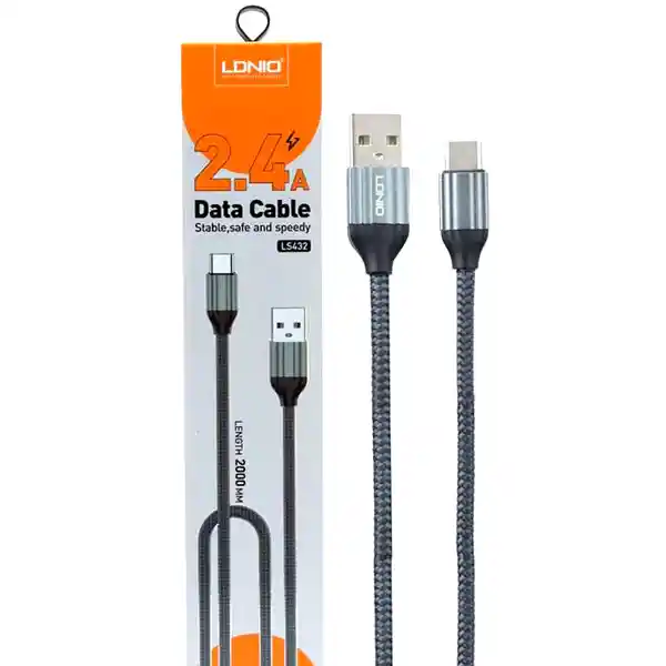 Ldnio Cable de Datos y Carga Rápida LS432