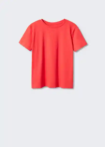 Camiseta Chalaca Naranja Talla XS Mujer Mango