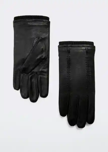 Guantes Piping Negro Talla L Hombre Mango