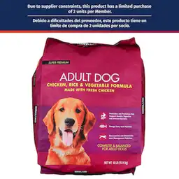 Kirkland Signature Super Premium Adult Dog 40Lb
