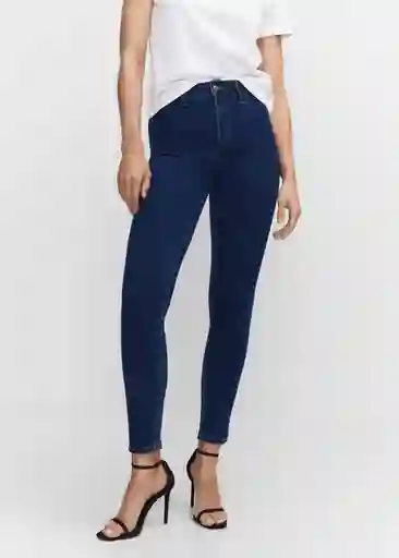 Jean Jegging Tejano Oscuro Talla 34 Mujer Mango