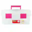 Rimax Caja Vanity Natural Rosado 16 Pulgadas