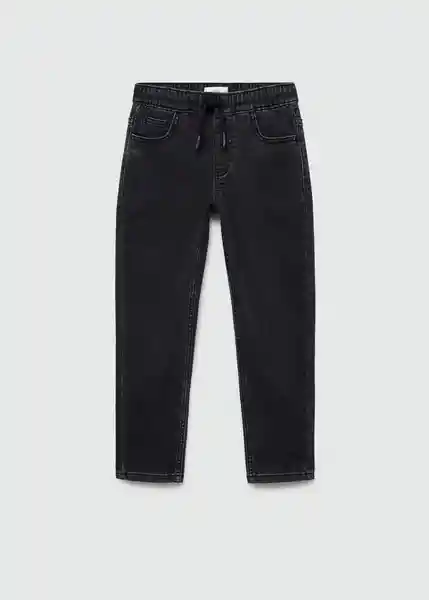 Jean Comfy Tejano Negro Talla 11 Niños Mango