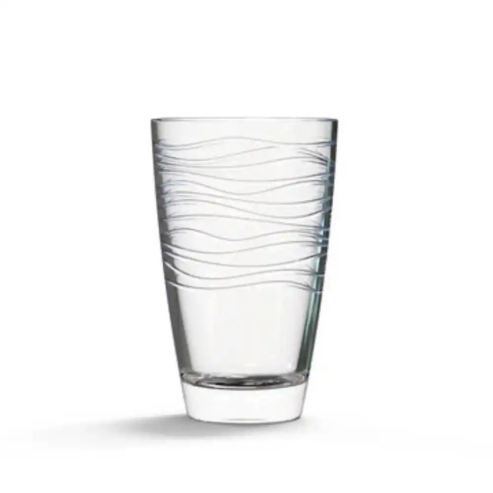 Vasos Curvas Bedidas Cristar 0676al24pdq