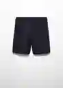 Bermuda Antibes Navy Talla 38 Hombre Mango