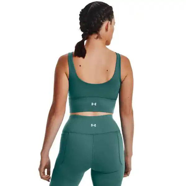 Under Armour Crop Meridian Fitted Mujer Verde T MD 1373924-722