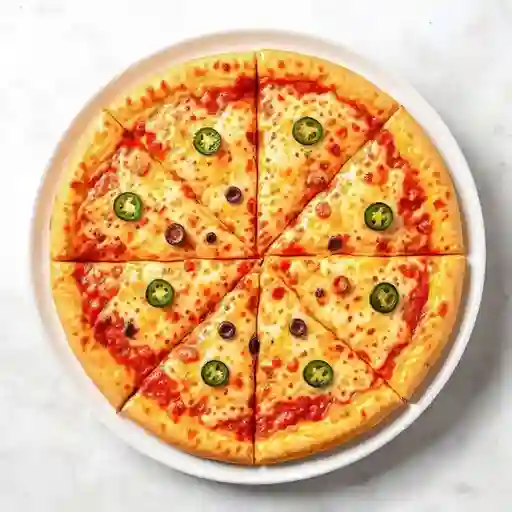 Pizza Ranchera Familiar con Borde