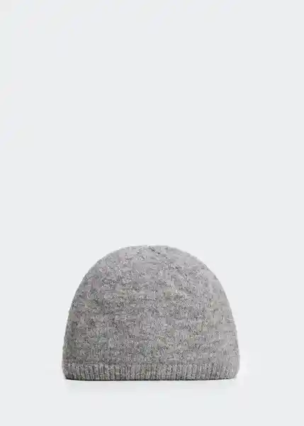 Gorro Brecag Gris Medio Vigore Talla 99 Mujer Mango