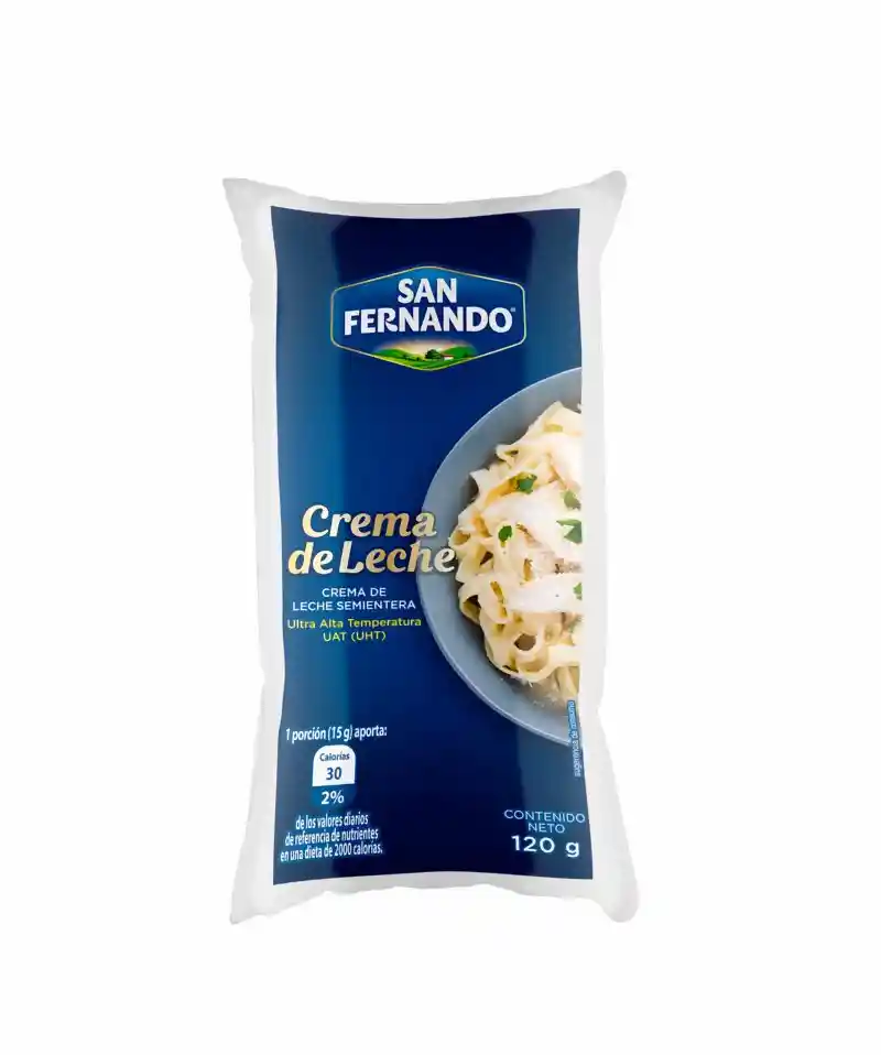 San Fernando Crema de Leche Semientera