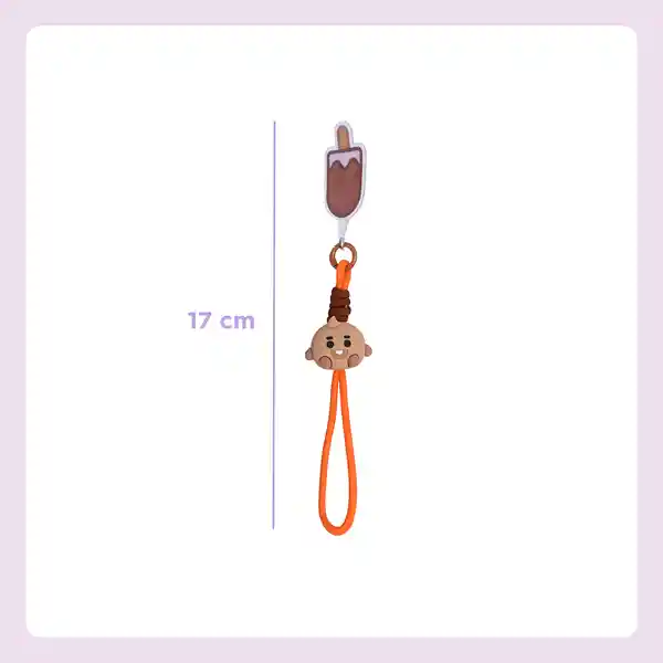 Llavero Para Teléfono  Baby Shooky Serie Bt21 Miniso