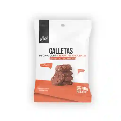 So Yummy Galleta de Chocolate Sin Azúcar Adicionada 