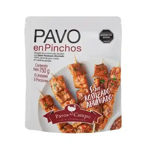 Pinchos de Pavo Ahumado - Pavos Del Campo