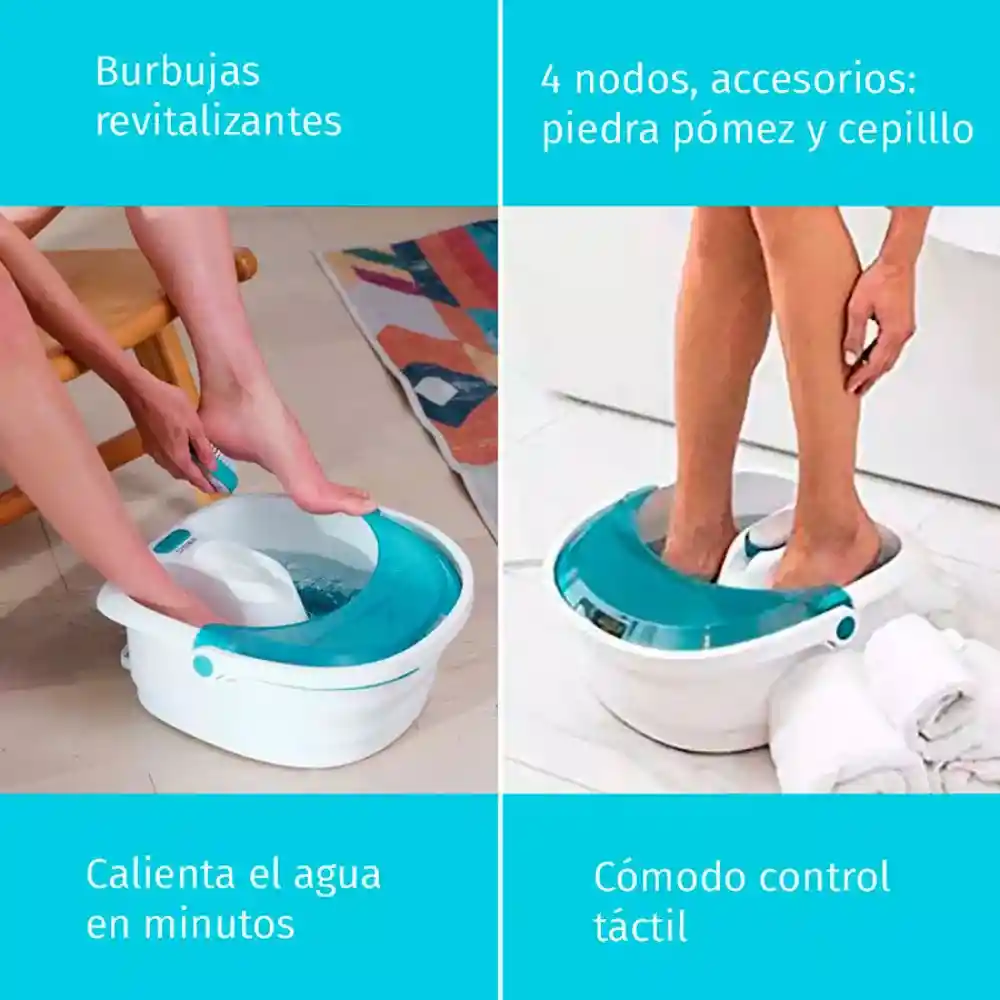 Homedics Spa Para Pies 4 Nodos Fb-450