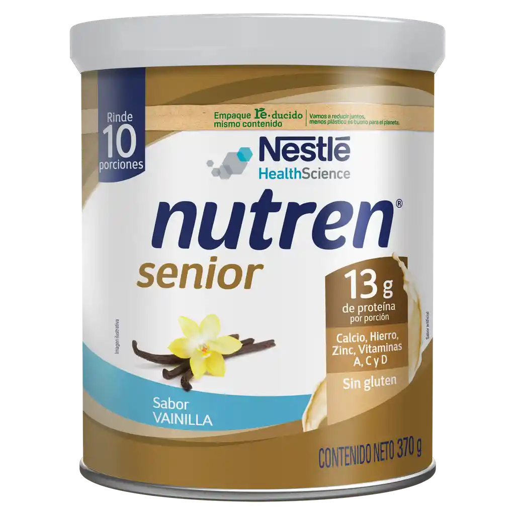 Complemento nutricional NESTLÉ NUTREN Senior vainilla x 370g